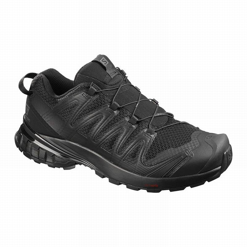 SALOMON UK XA PRO 3D V8 - Mens Trail Running Shoes Black,DJWL95368